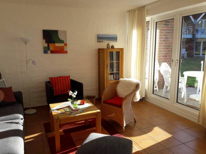 Wohnzimmer in der Morgensonne